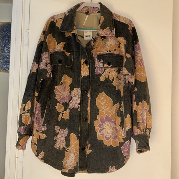 Free People Ruby Floral Jacket / Shacket - Picture 5 of 6